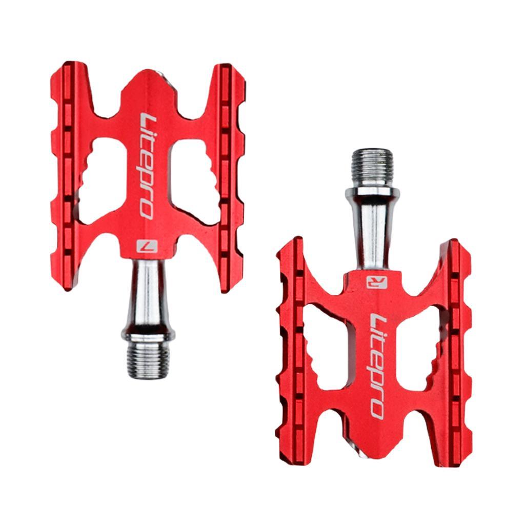 Mountain Bike Flat Pedals Sealed Bearing Pedals - Durable Ultralight Deluxe Aluminium Alloy - 4 Colors Available