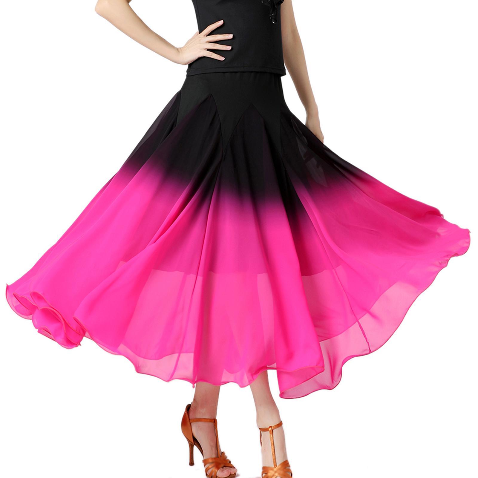 Ballroom Dance Skirt Performance Waltz Clothing Party Dress Dancing Costume