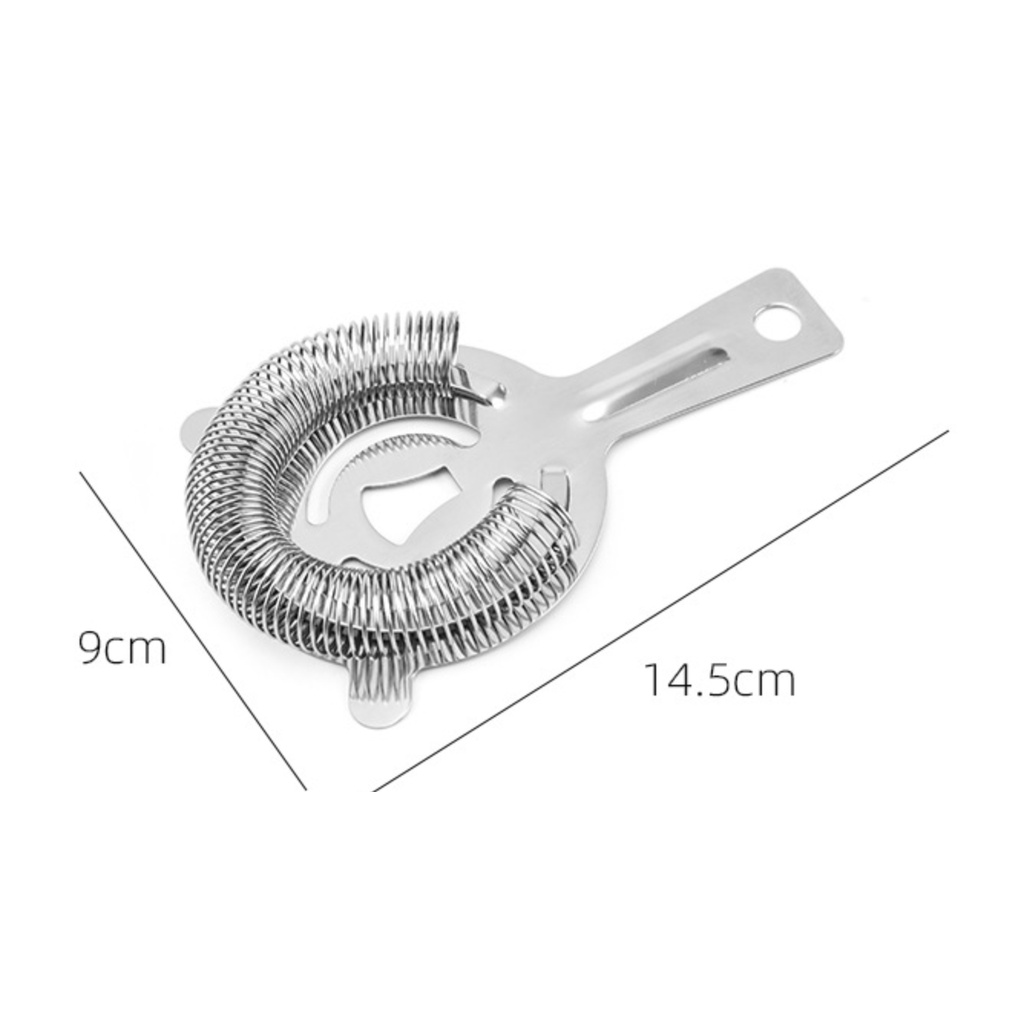 Chặn đá shaker inox - Strainer cocktail