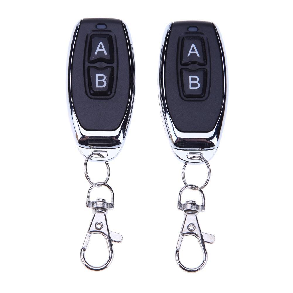 Set 2 Rơ Le Điều Khiển Từ Xa + 2 Chìa Khóa Điều Khiển Từ Xa