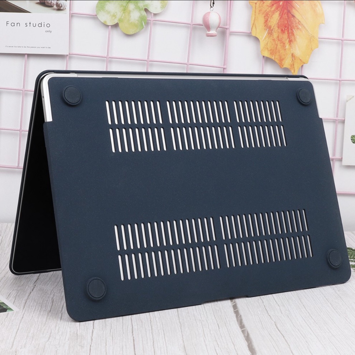 Ốp case cho macbook siêu sang - Hàng chính hãng - XANH THAN - Macbook Air 13.3 inch đời 2017 về trước