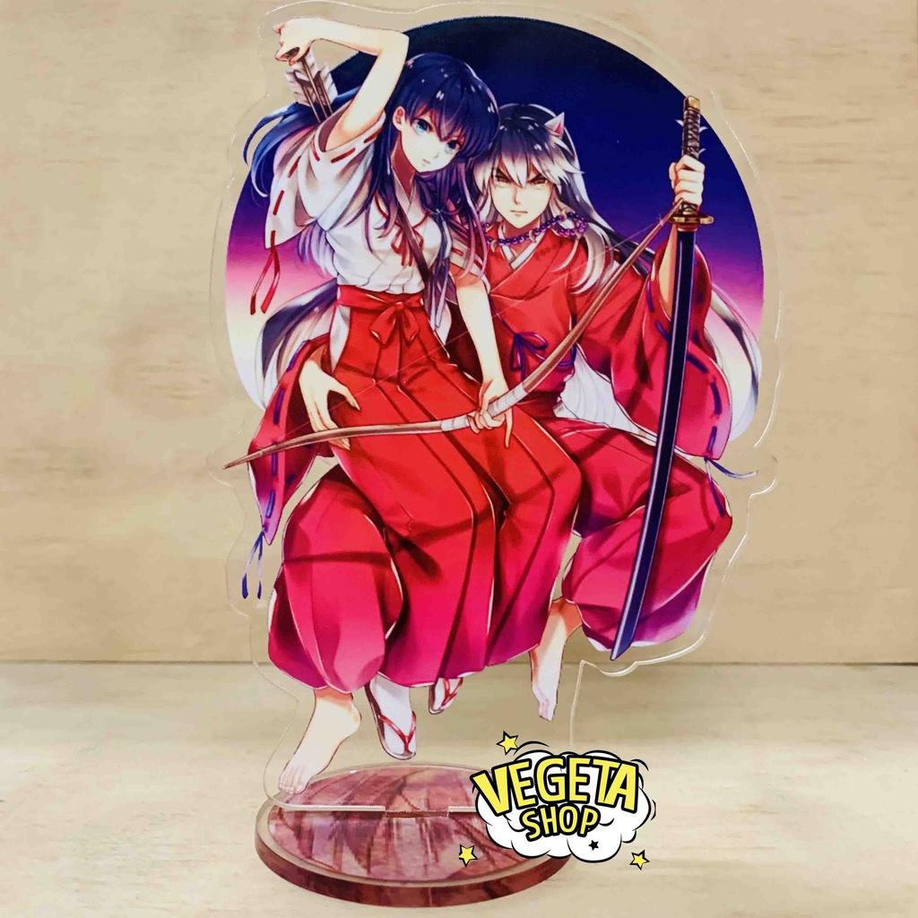 Mô Hình Tượng Standee Acrylic Mica 2 mặt - Inuyasha - Inu Yasha Higurashi Kagome Sesshomaru Kikyou Kikyo Sesomaru