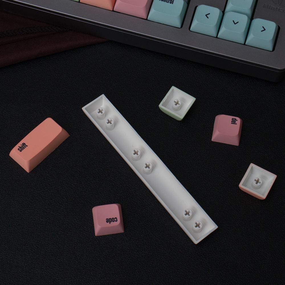 Canvas keycaps XDA profile Dye Sub PBT keycap 134 keys 64/68/87/96/980