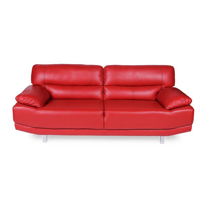 Sofa 3 Chỗ Juno Becky/L 218 x 90 x 87 cm (Đỏ)