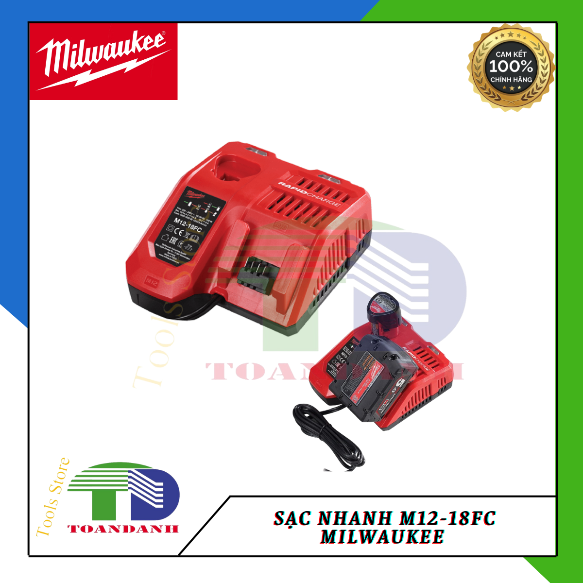 Sạc nhanh M12-18FC MILWAUKEE