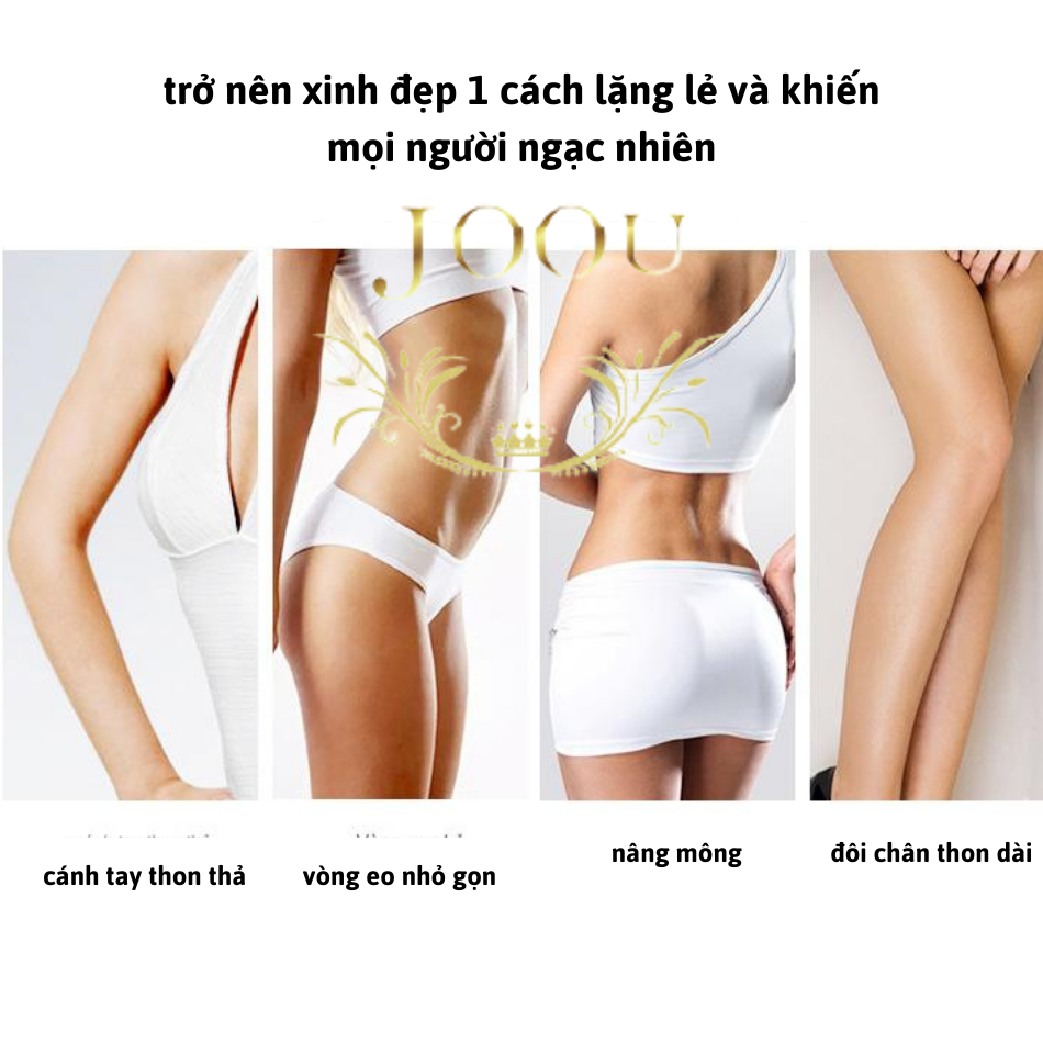 Máy Massage Bụng Sóng Siêu Âm Hồng Ngoại EMS JOOU FJ324 6 trong 1