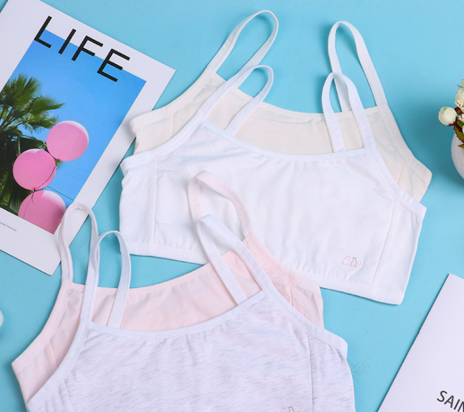 Bra / Áo Lá Nữ Sinh Cotton Hình Thỏ Xuất Đông Âu  Hàng Loại Đẹp.
