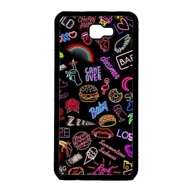 Ốp Lưng in cho Samsung J7 Prime Mẫu MÀU SẮC 1̣ - Hàng Chính Hãng