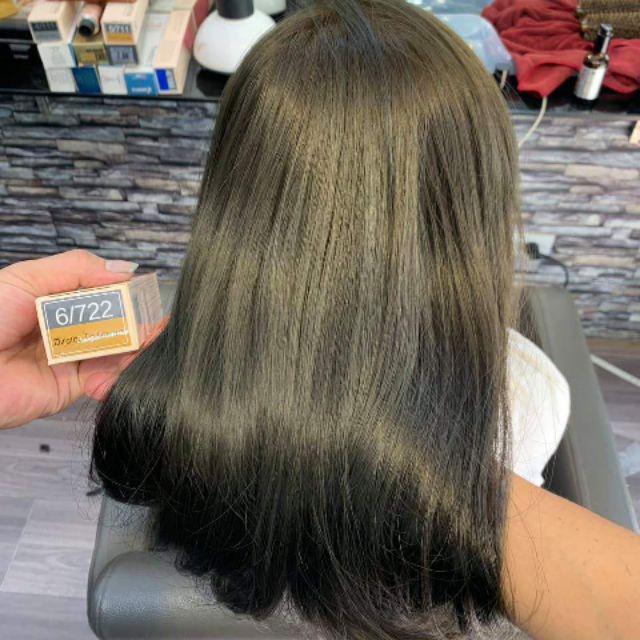 Nhuộm màu thời trang kèm oxi trợ nhuộm + găng tay