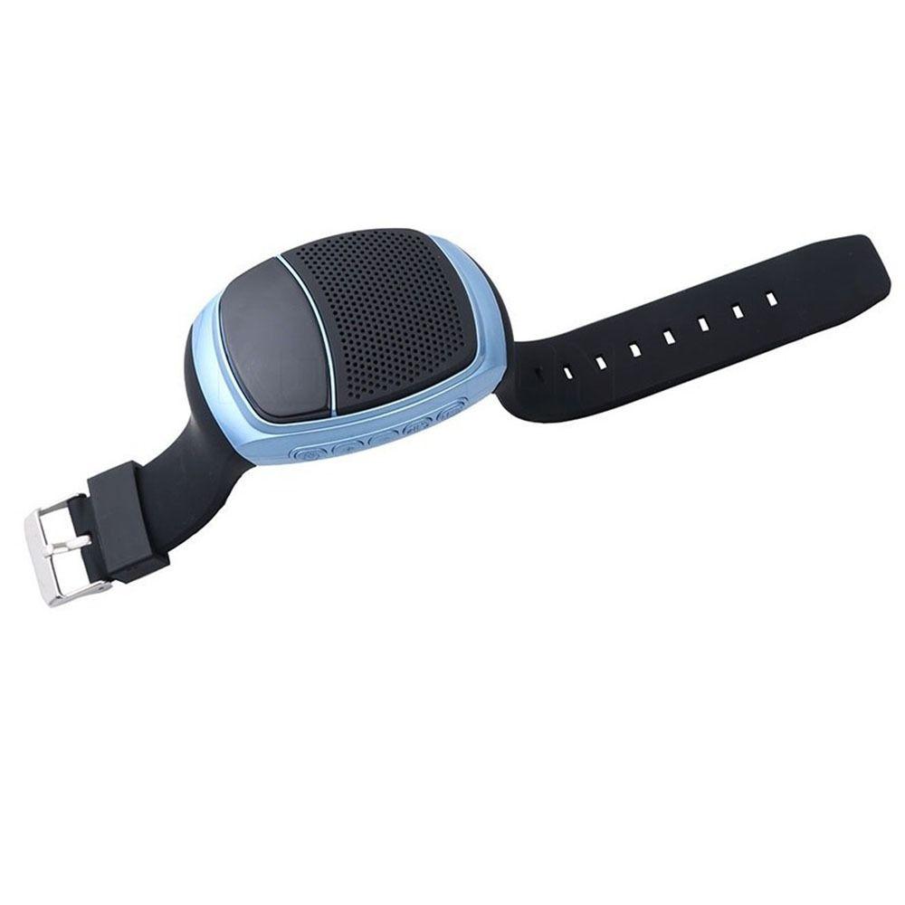 Đồng hồ mới đồng hồ Bluetooth loa ngoài trời FM Hỗ trợ TF Card Watch