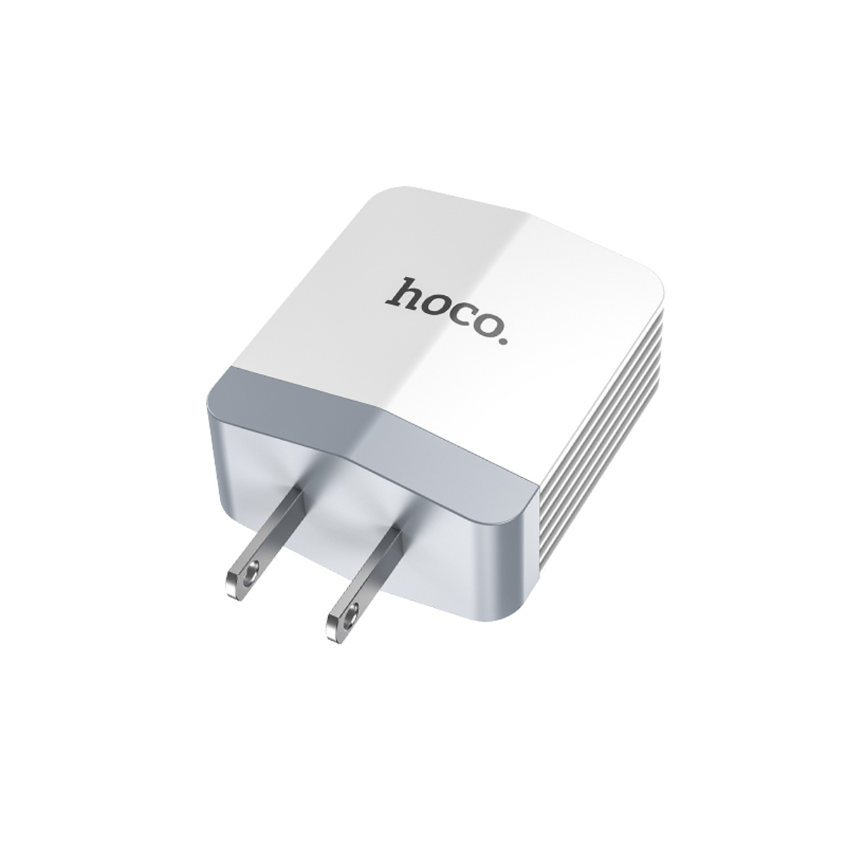 Củ Sạc Nhanh HOCO C13B 2 Cổng USB -Tặng Cáp Sạc Cho Chân Lightning- Hàng Chính Hãng