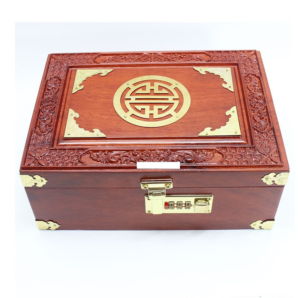 Hộp Đựng Trang Sức Gỗ Hương Loại To