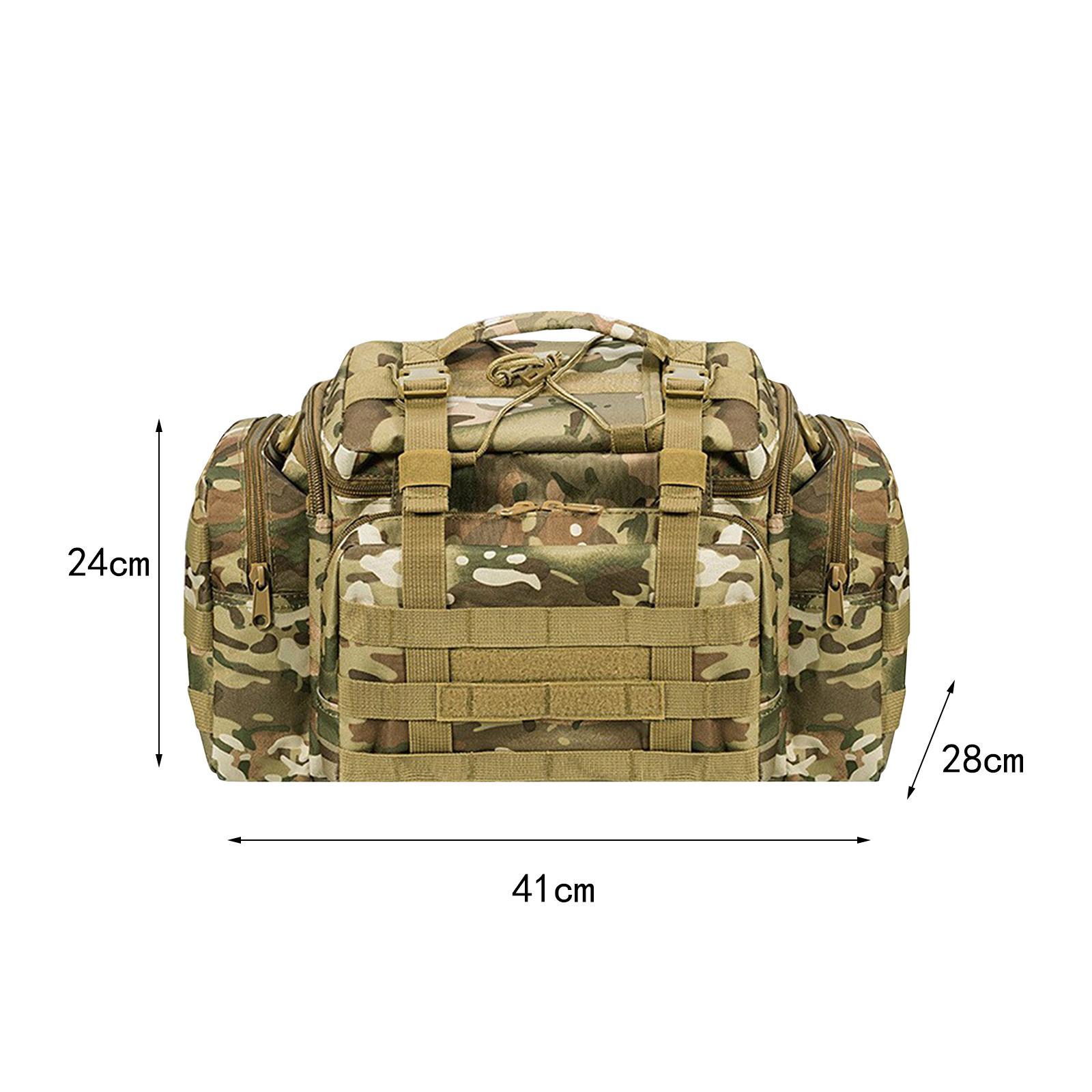 Fishing Tackle Bag Fishing Lures Bag Case Fishing Tackle Storage Bag Lure Holder Tackle Box Organizer Fishing Fanny Pack for Outdoor Cycling