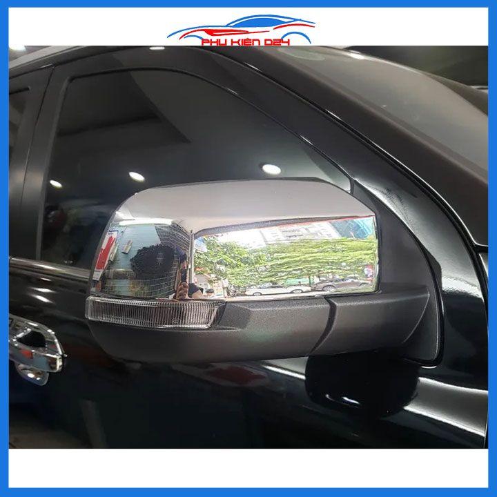Ốp gương chiếu hậu Ranger 2023-2024 mạ crom bảo vệ chống trầy trang trí làm đẹp xe