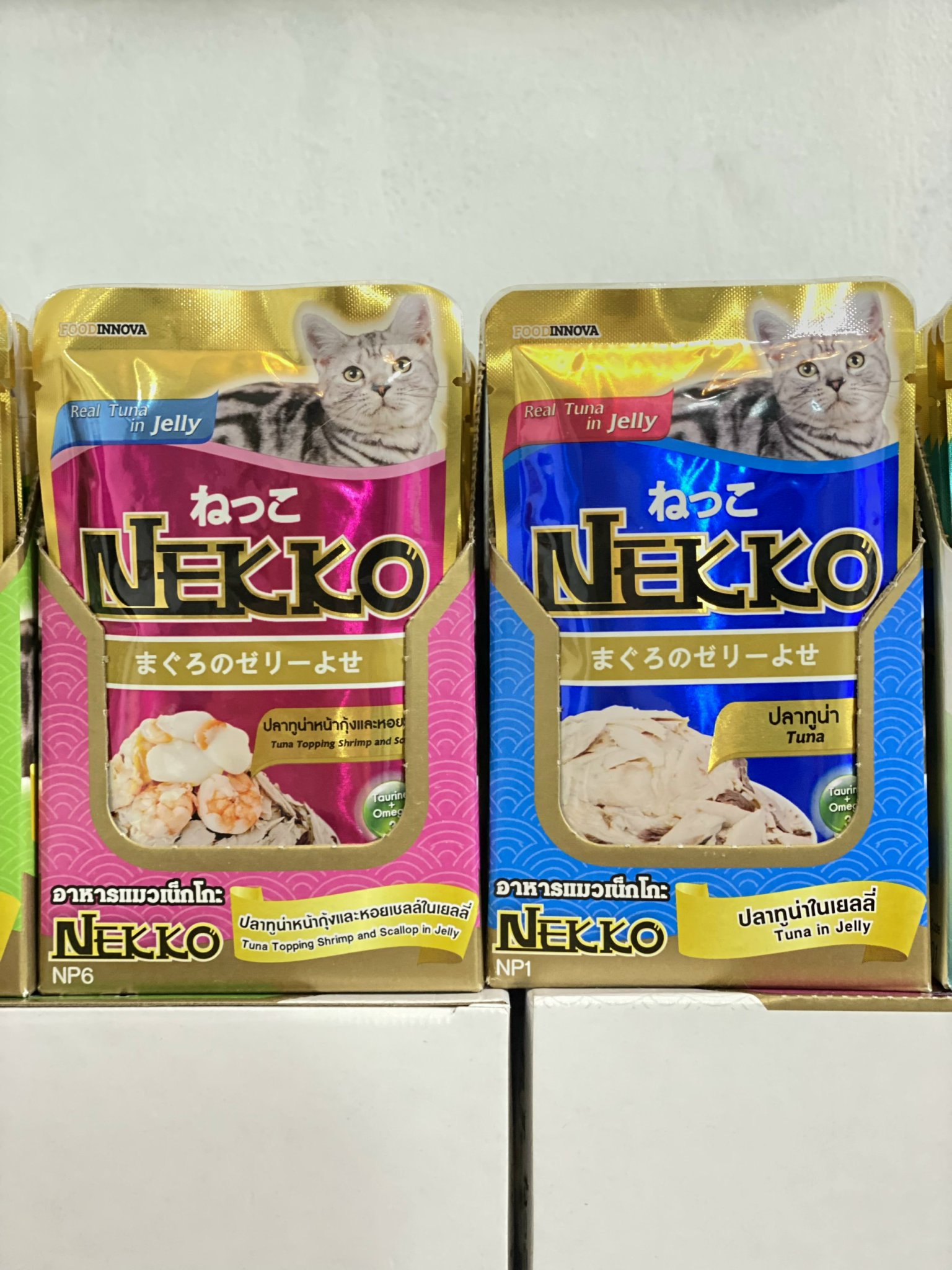 NEKKO - Pate mèo vị ngẫu nhiên dạng thạch Jelly