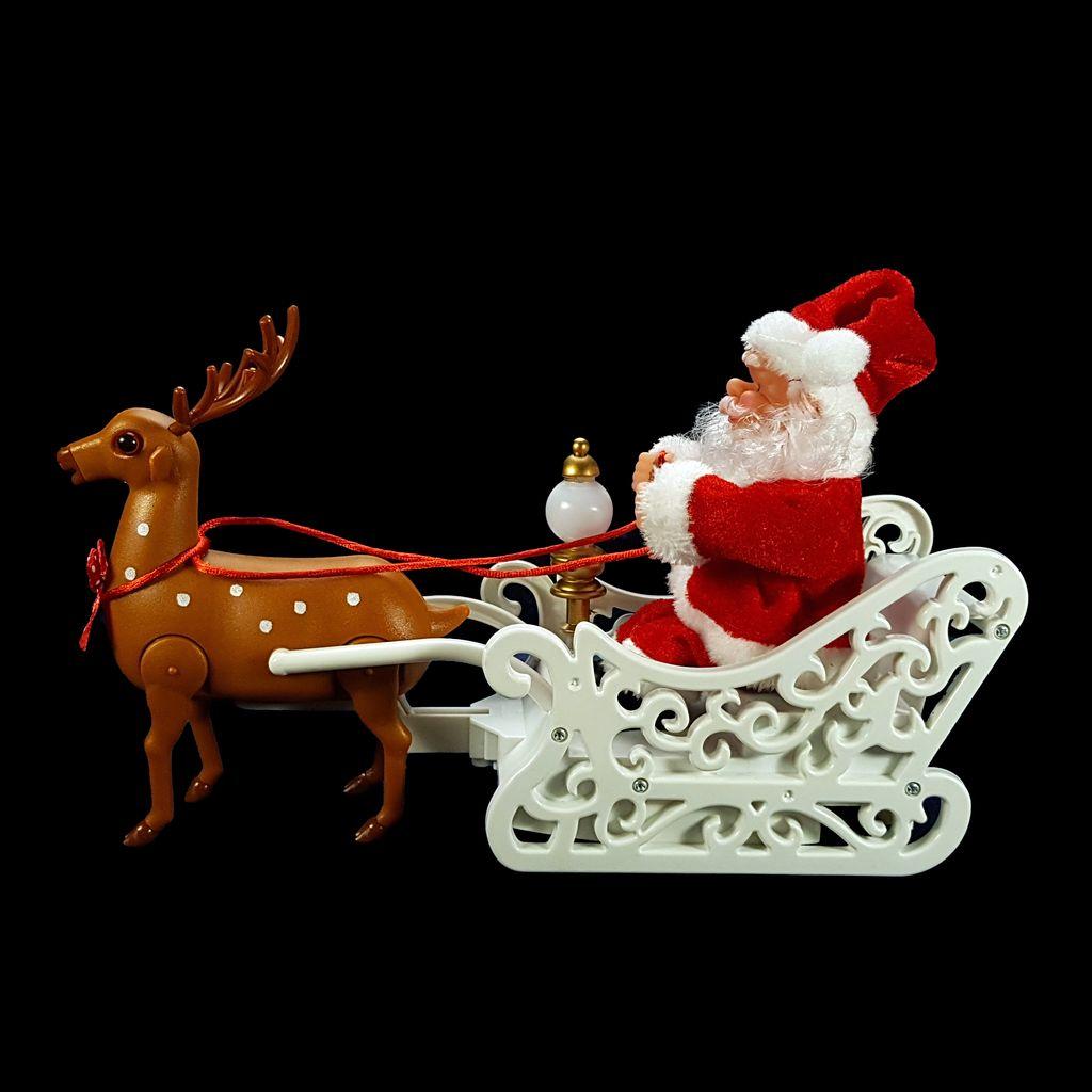 Ông Già Noel Và Cỗ Xe Tuần Lộc