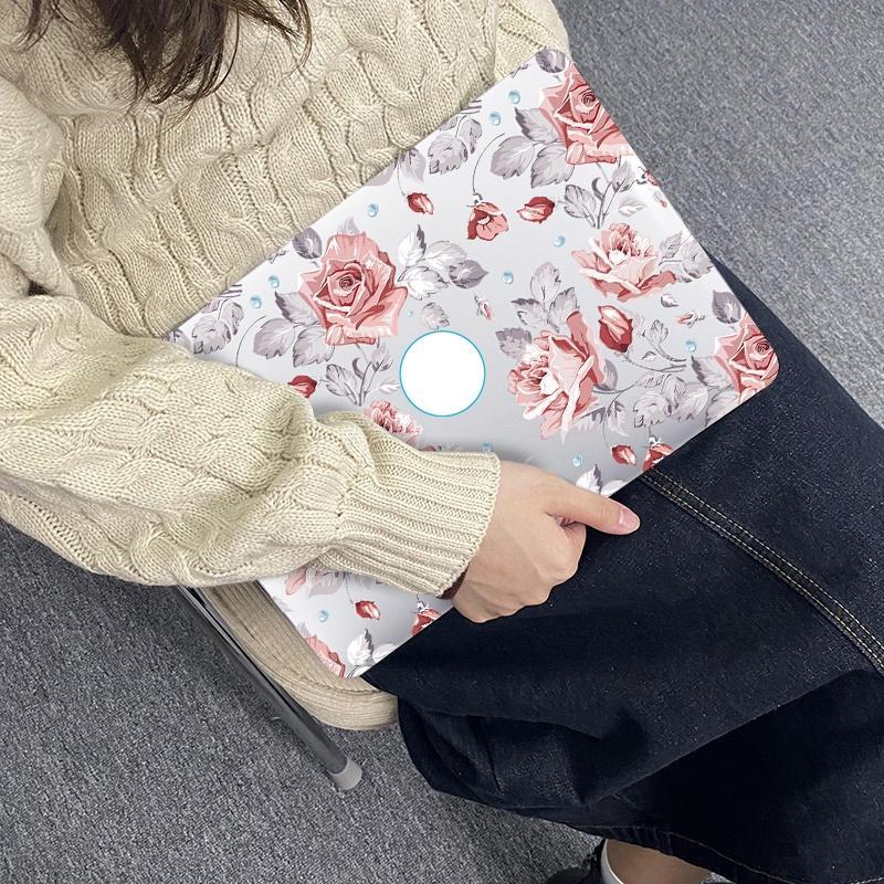 Ốp Máy Tính Bảng Họa Tiết Hoa Cho Macbook M2 A2681 Air13.6 Pro13 A2338 A2686 Touch Bar 2020 Air Pro13 M1 A2337 A2289 A2251 2022