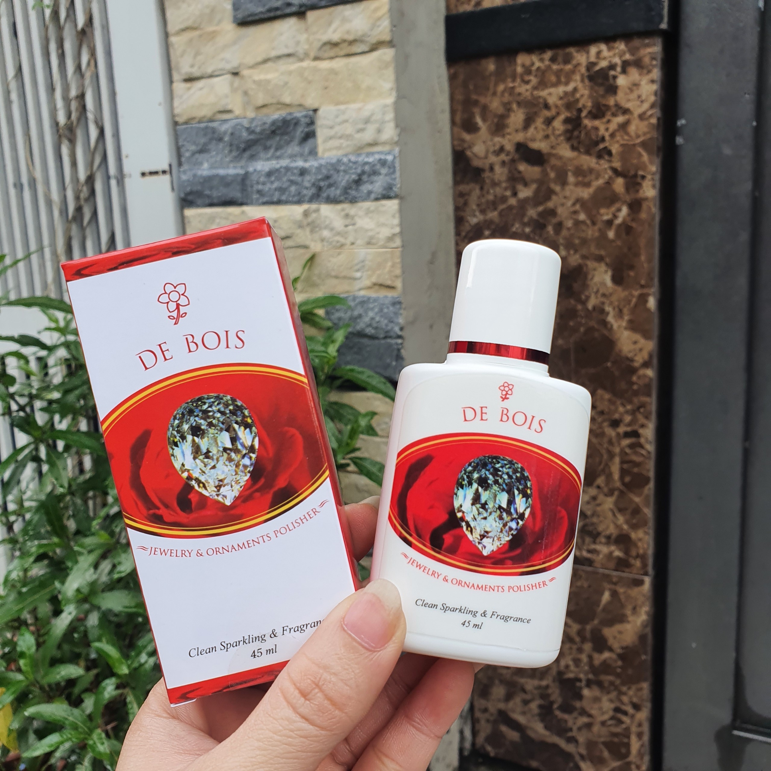 Nước Rửa TRang Sức Debois 45ml Thái Lan , Nước Rửa Trang Sức Vàng Bạc Cao Cấp