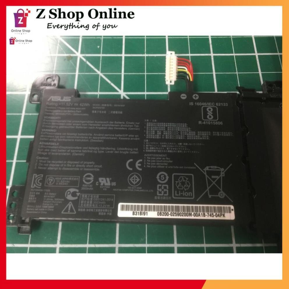 Pin - Battery Dùng Cho Asus VivoBook S510UA, B31N1637