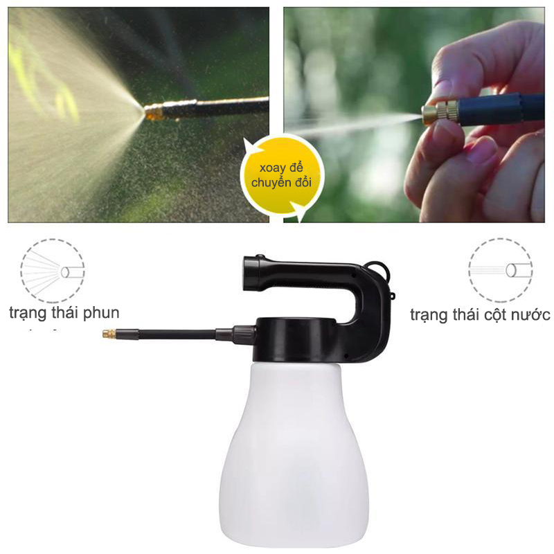 Bình tưới nước tự động phun sương BMC - 3L