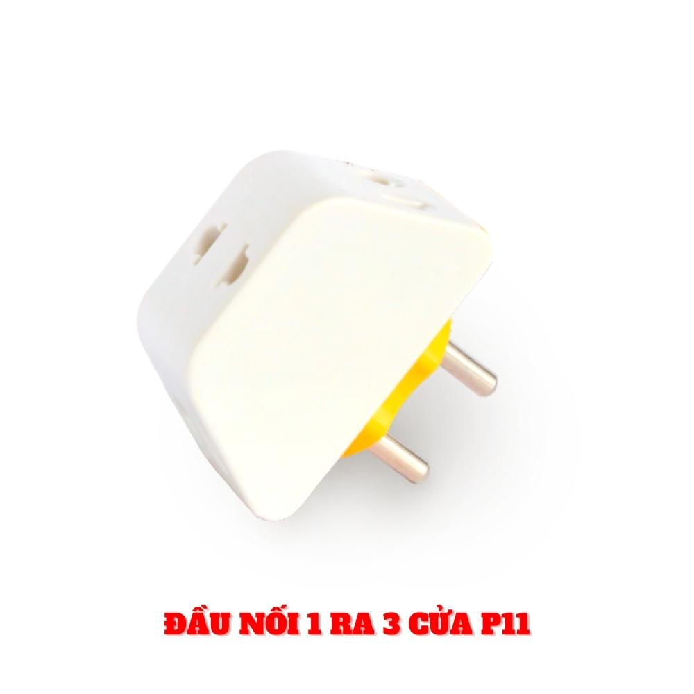 Đầu chia ổ cắm 1 ra 3 cửa P11 Sopoka - Hàng chính hãng