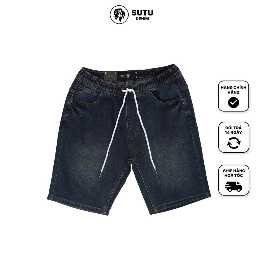 Quần Short Jean Sutu Lưng Thun Trẻ Trung Năng Động Mẫu Mã Đa Dạng Q2AHAS