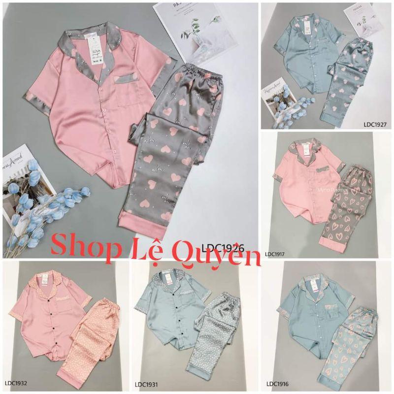 BỘ PYJAMA LỤA SATIN CAO CẤP