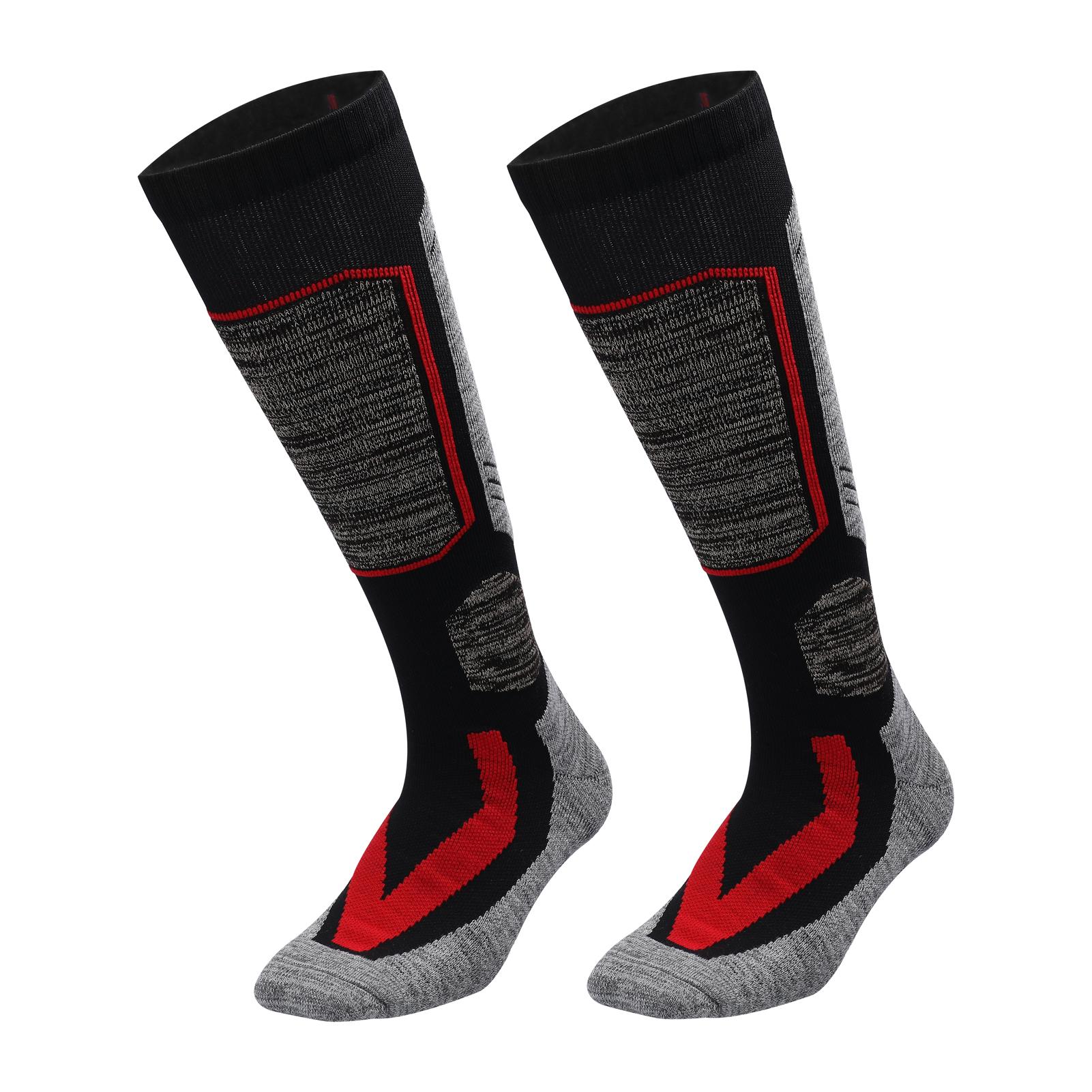 1 Pair Winter Ski Socks for Cold Weather Socks Warm & Breathable for Winter Sports Snowboarding Skiing Mountaineering