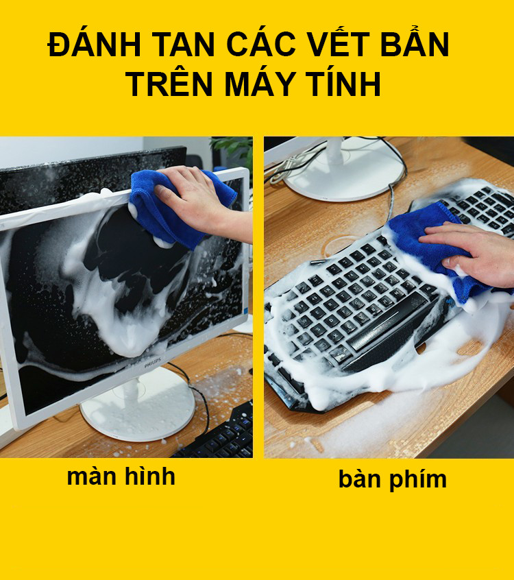 Bình xịt tẩy vết bẩn trên bề mặt da,nỉ, gỗ, nhựa AIBO