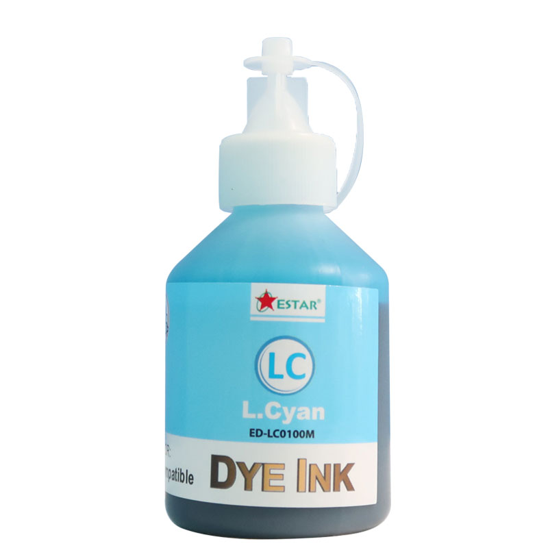 Mực nước màu xanh nhạt Dye Epson ED-LC0100M thương hiệu Estar (100ML)(hàng nhập khẩu)