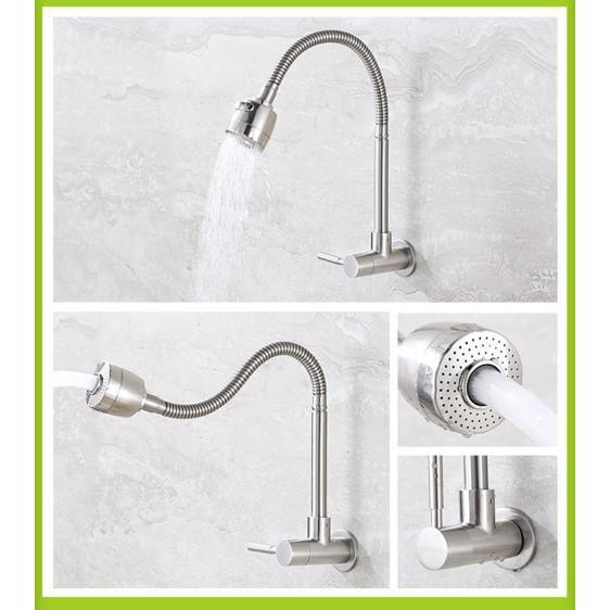 Đầu vòi tăng áp có 2 chế độ bật nước