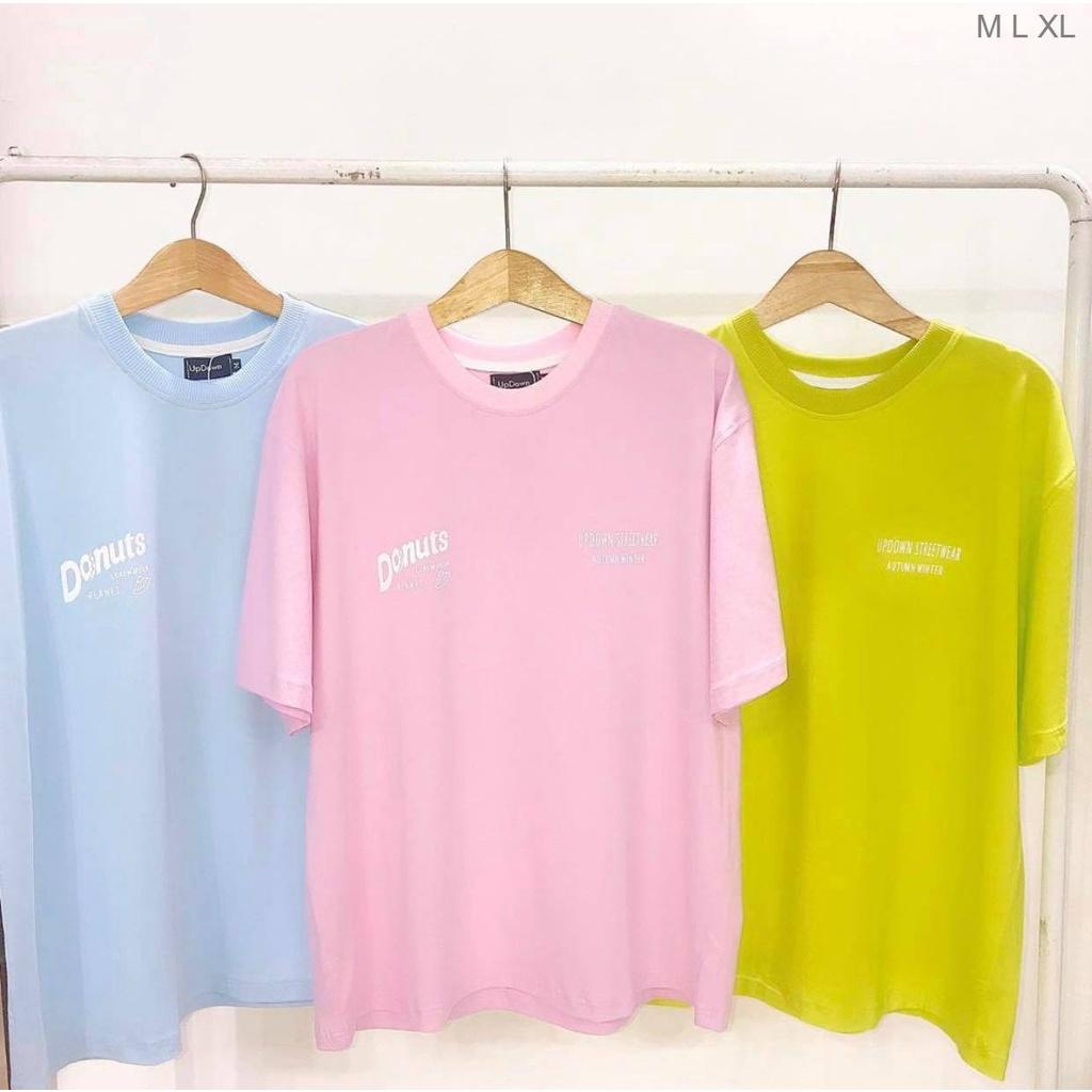 Áo thun tay lỡ PLANET DONUT phông Unisex nam nữ tee oversize form rộng pull Ulzzang Streetwear Hàn Quốc vải mềm