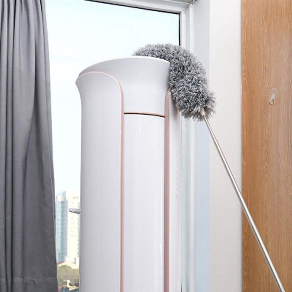 Chổi lau quét bụi trần nhà cán Inox