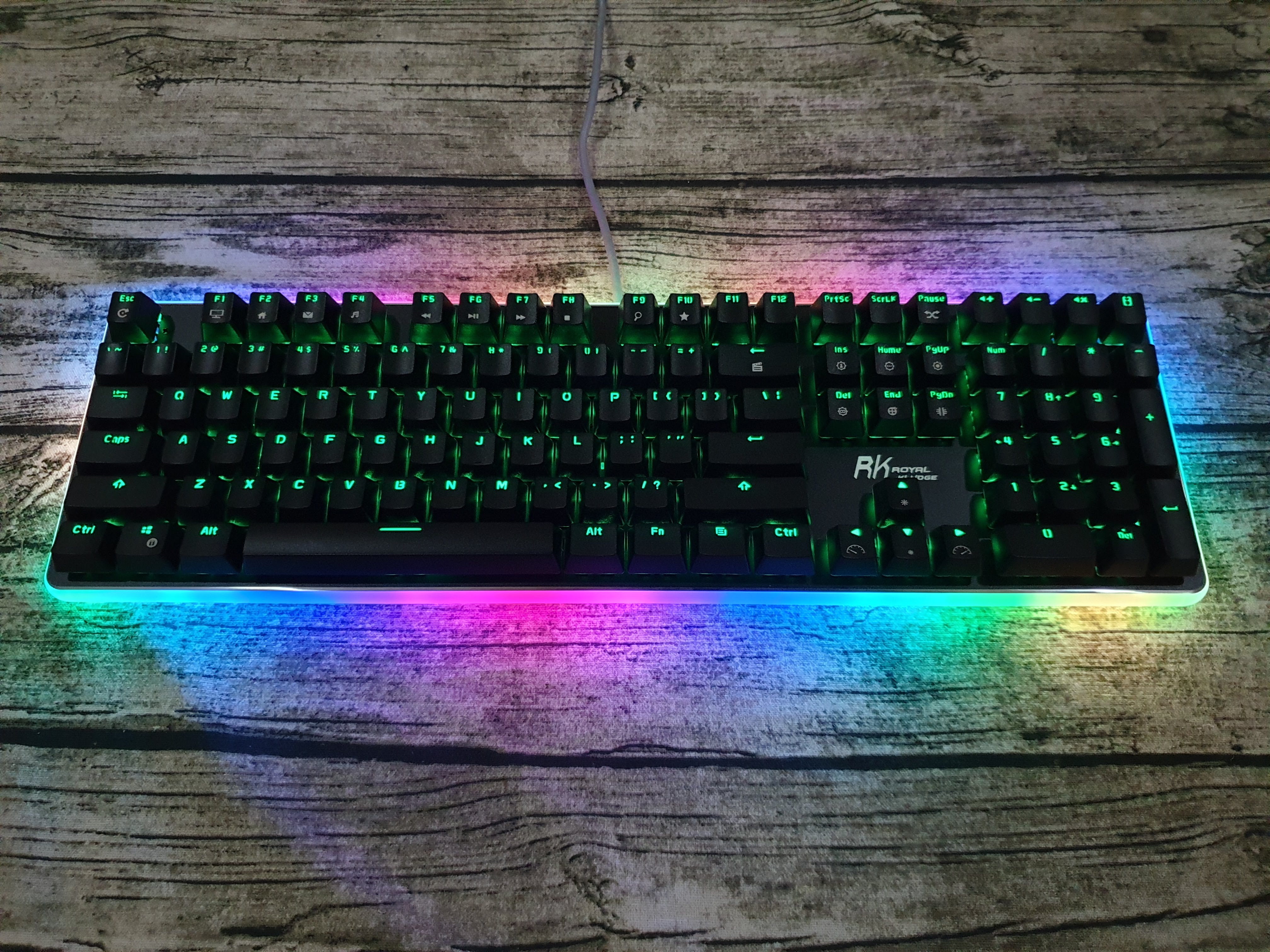 Royal Kludge RK918 RGB Đen - Hàng Nhập Khẩu