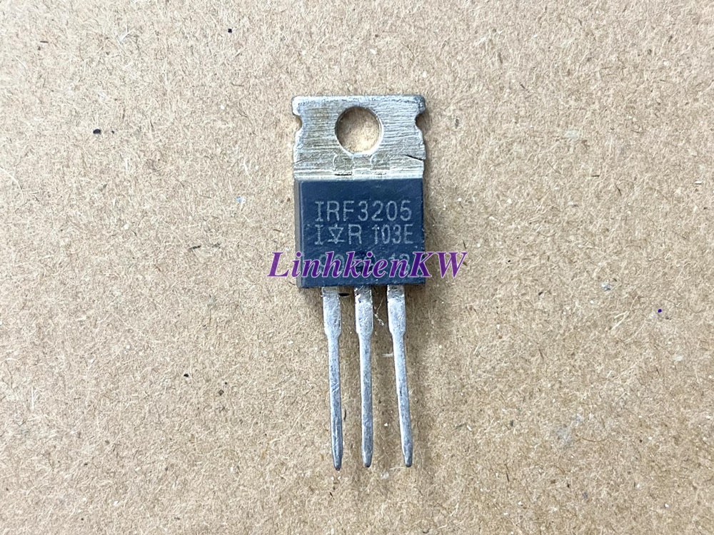 Mosfet Kênh N IRF3205 3205 PBF 55V 110A TO220 bóc máy lưng đồng