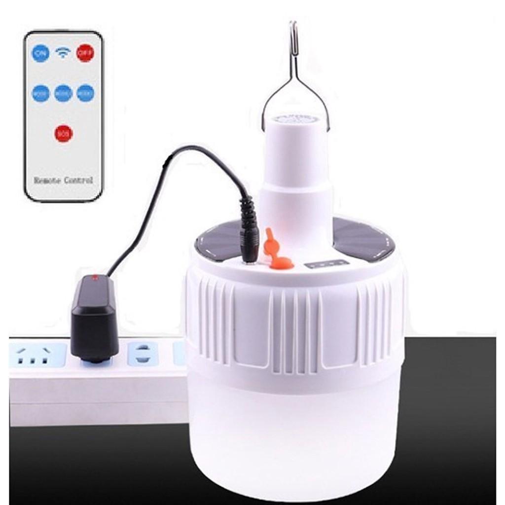 Đèn Led Tích Điện Năng Lượng Mặt Trời Siêu Sáng Có Điều Khiển Từ Xa Công Suất 100W Có 5 Chế Độ Sáng