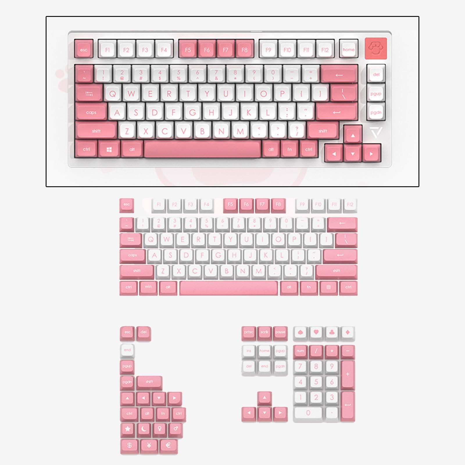 JSA PBT Keycaps Ergonomic Keycap for Mechanical Gaming Keyboards
