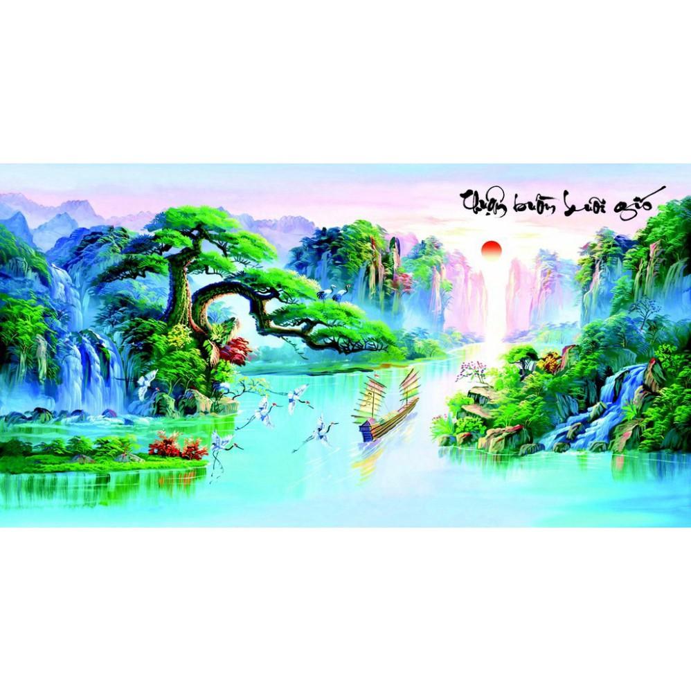 Tranh dán tường Thuận buồm xuôi gió
