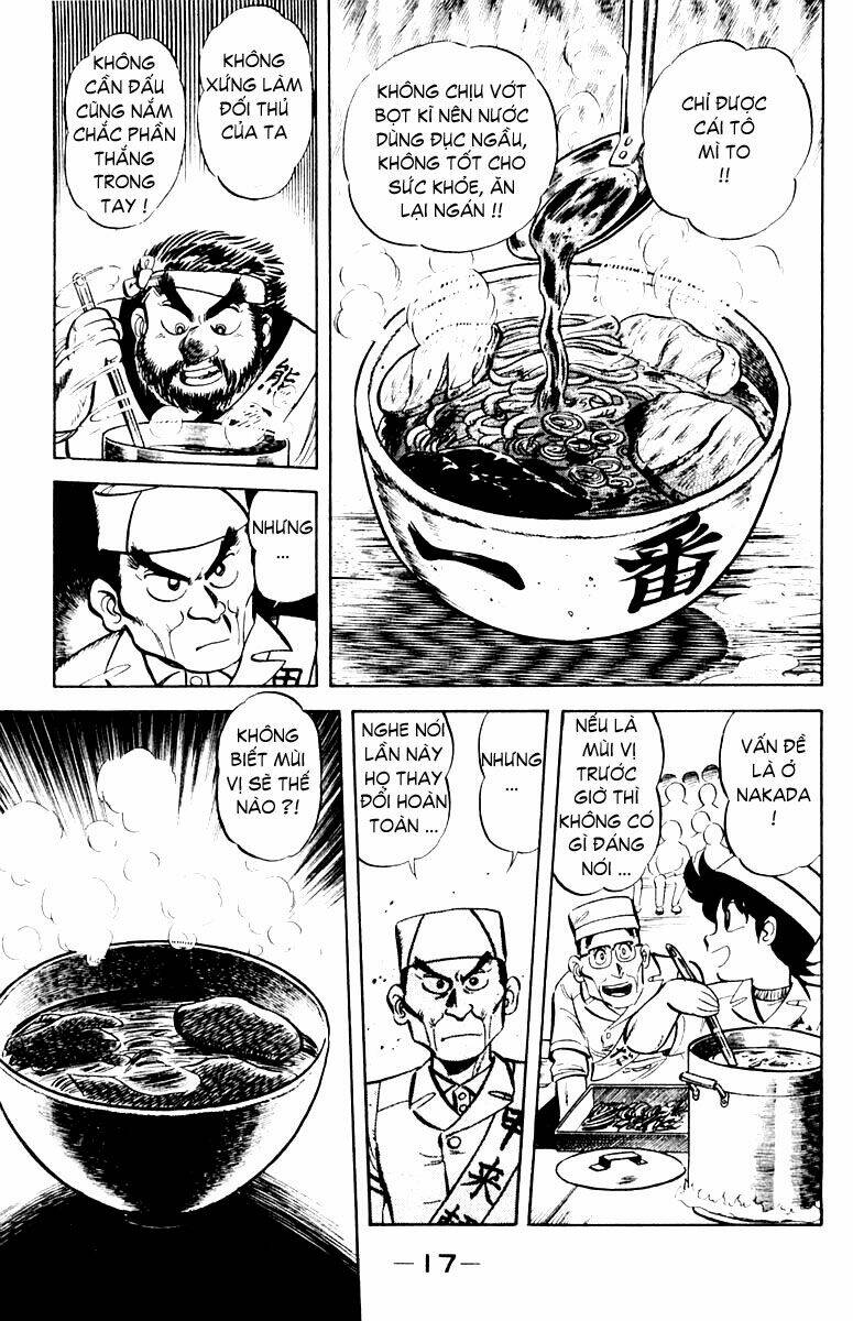 mister ajikko (siêu đầu bếp tí hon) chapter 9 18