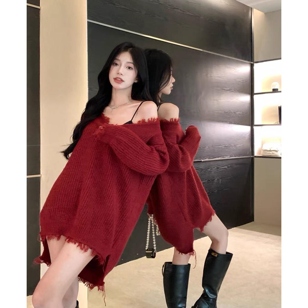 Áo đỏ bảng rộng Wabisabi N2611