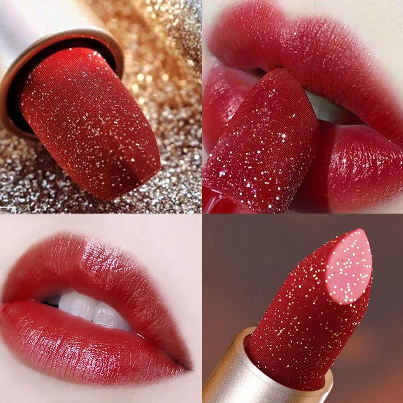 Son thỏi hình nơ WodWod Diamond Enamel Bow Lipstick(Tặng kèm 1 mặt nạ môi)