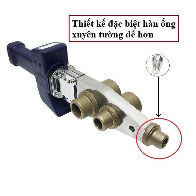 Bộ máy hàn nhiệt ống xuyên tường PPR Ø20-32mm + Kéo cắt ống nước 42mm