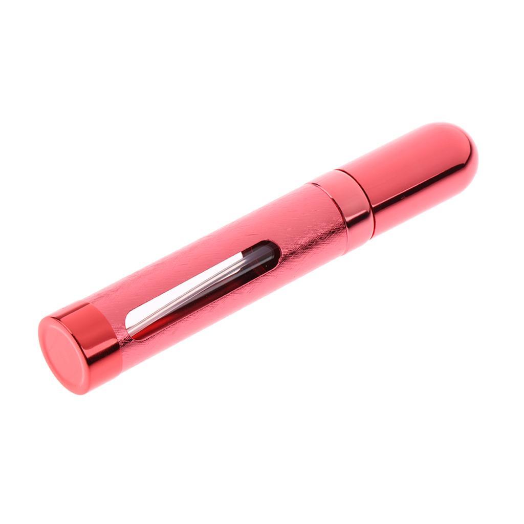 Travel 8ml Fine Mist Sprayer Bottle Makeup Atomizer Fragrance Aftershave Perfume Aluminum Essential Oil Container Vial