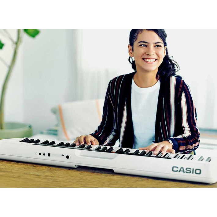 (Chính hãng Casio) Đàn phím học tập CASIO CT-S200WE Màu trắng