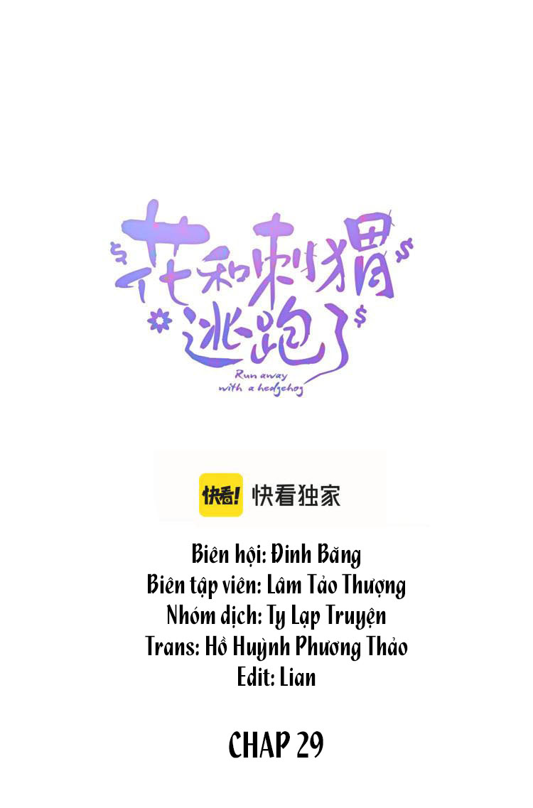 hoa và nhím cùng bỏ trốn chapter 29 2