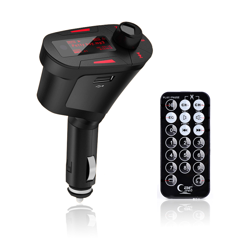 Thiết bị hỗ trợ chuyển đổi cổng nhạc từ thẻ nhớ, USB vào sóng radio cao cấp trên ô tô