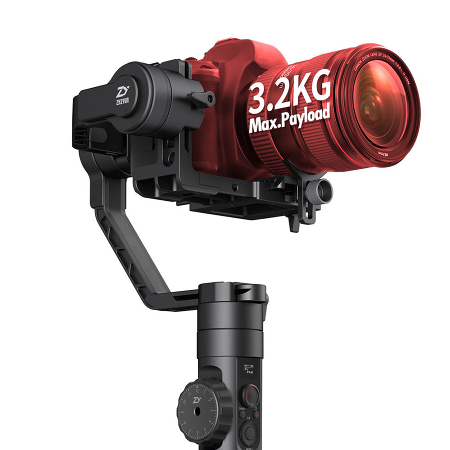 Gimbal Zhiyun Crane 2 Chống Rung 3 Trục Cho Máy Ảnh - Hàng Nhập Khẩu