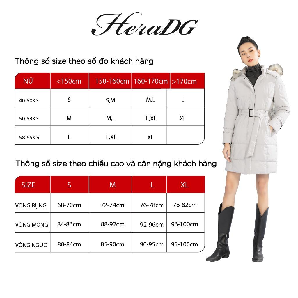 Áo măng tô dạ Nữ HeraDG - WAM19003