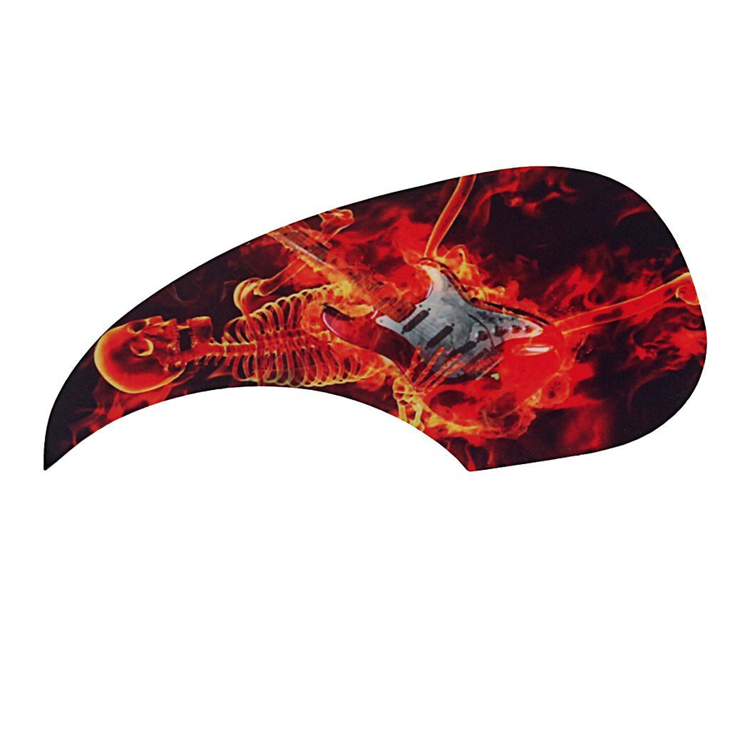 Folk Acoustic Guitar Pickguard Pick Guard Scratch Plate for Acoustic Guitar