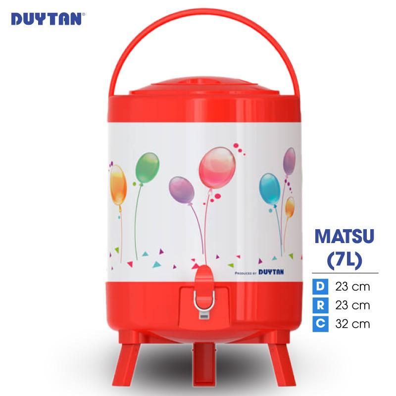 Bình đá cách nhiệt Duy Tân Matsu 7 Lít - Kích thước 23 x 23 x 32 cm